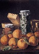 Luis Egidio Melendez, Still Life with Oranges